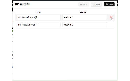 Google Forms Auto Filler  from Chrome web store to be run with OffiDocs Chromium online