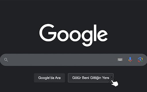 Google Götür Beni Gittiğin Yere Butonu  from Chrome web store to be run with OffiDocs Chromium online