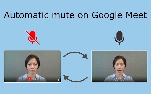 Google Meet Auto Mute ຈາກຮ້ານເວັບ Chrome ເພື່ອເປີດໃຊ້ກັບ OffiDocs Chromium ອອນລາຍ