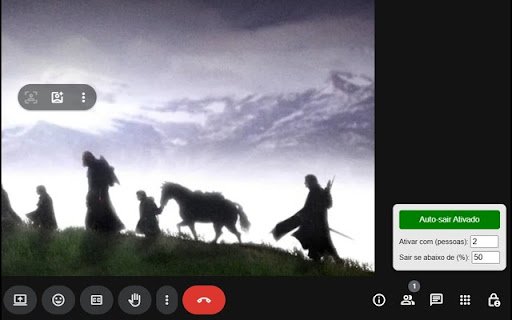 Google Meet Auto Quitting  from Chrome web store to be run with OffiDocs Chromium online