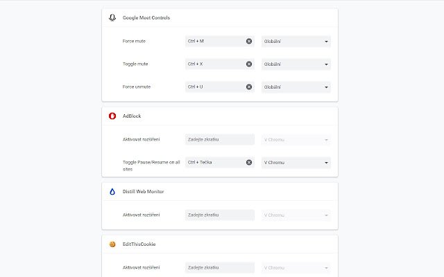 Google Meet Controls  from Chrome web store to be run with OffiDocs Chromium online