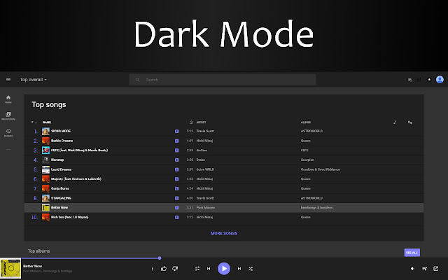 Google Music Colorizer  from Chrome web store to be run with OffiDocs Chromium online