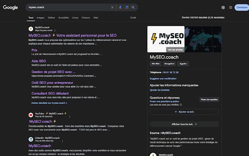 Google Results Counter  from Chrome web store to be run with OffiDocs Chromium online
