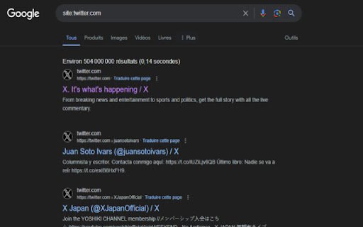 GoogleResultsNumber  from Chrome web store to be run with OffiDocs Chromium online