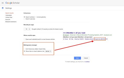 Google Scholar BibTeX Copier  from Chrome web store to be run with OffiDocs Chromium online