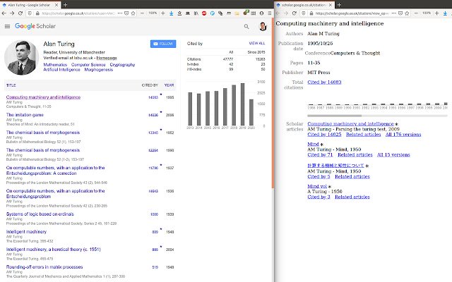 Google Scholar Tab Fixer מחנות האינטרנט של Chrome להפעלה עם OffiDocs Chromium באינטרנט