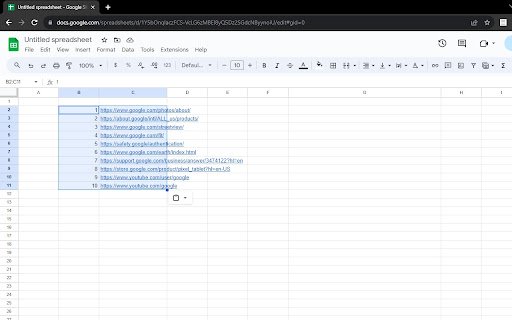 Google scraper  from Chrome web store to be run with OffiDocs Chromium online