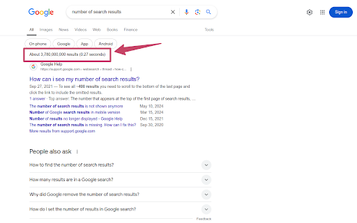 Google Search Results Number from Chrome web store to be run with OffiDocs Chromium online Google Search Results Number from Chrome web store to be run with OffiDocs Chromium online