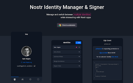 Gooti Nostr Identity Manager  Signer  from Chrome web store to be run with OffiDocs Chromium online