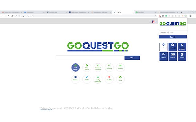GoQuestGo  from Chrome web store to be run with OffiDocs Chromium online
