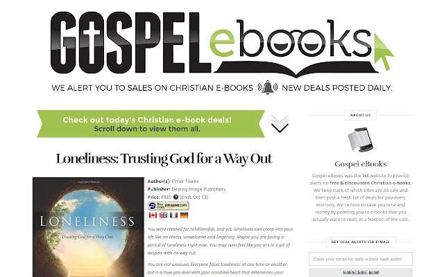 ספרי Gospel eBook מחנות האינטרנט של Chrome שיופעלו עם OffiDocs Chromium באינטרנט