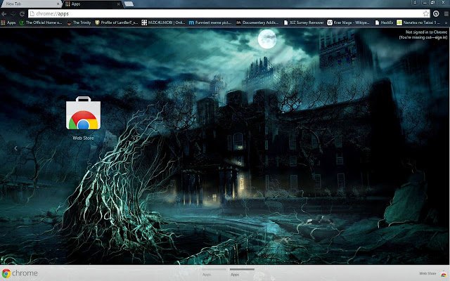 Gothic Palace dal web store di Chrome verrà eseguito con OffiDocs Chromium online