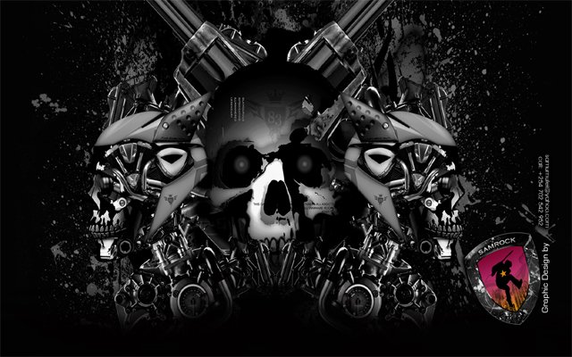 Goth Robots Masterpiece  from Chrome web store to be run with OffiDocs Chromium online
