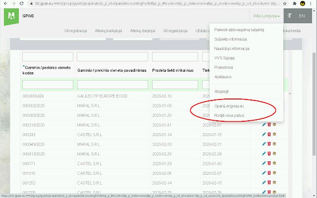 GpaisLengviau  from Chrome web store to be run with OffiDocs Chromium online