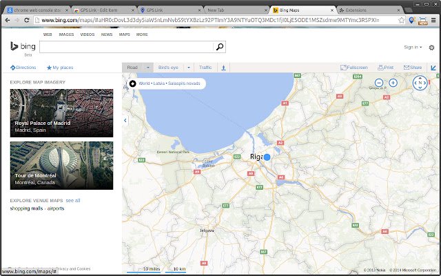 ลิงก์ GPS จาก Chrome เว็บสโตร์ที่จะเรียกใช้ด้วย OffiDocs Chromium ทางออนไลน์
