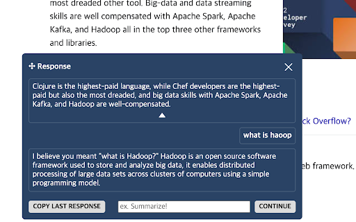 드래그 GPT 드래그로 쉽게 AI를 시작해보세요!  from Chrome web store to be run with OffiDocs Chromium online