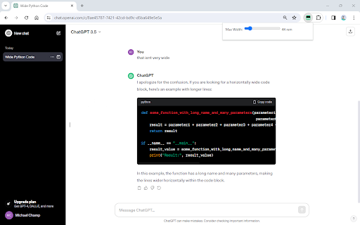 GPT Expander  from Chrome web store to be run with OffiDocs Chromium online