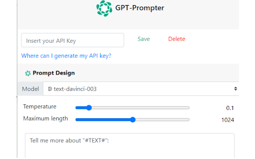 GPT Extension  from Chrome web store to be run with OffiDocs Chromium online