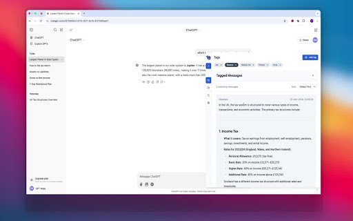 GPT Ninja  from Chrome web store to be run with OffiDocs Chromium online