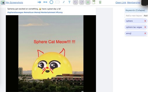 Grabit Screenshot,Annotation,AI Search,Share via Link  from Chrome web store to be run with OffiDocs Chromium online