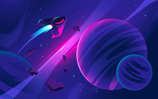 Gradient galaxy background  from Chrome web store to be run with OffiDocs Chromium online