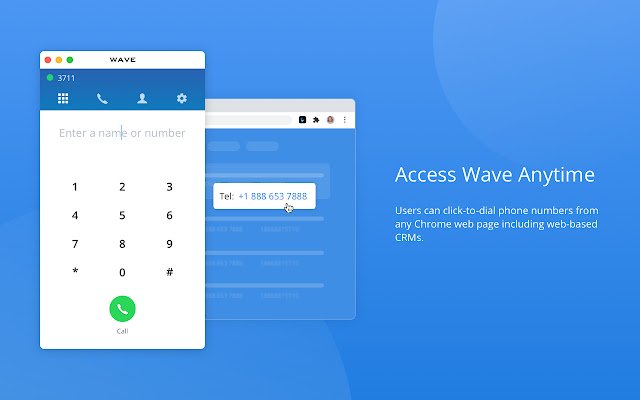 Grandstream Wave for Chrome  from Chrome web store to be run with OffiDocs Chromium online