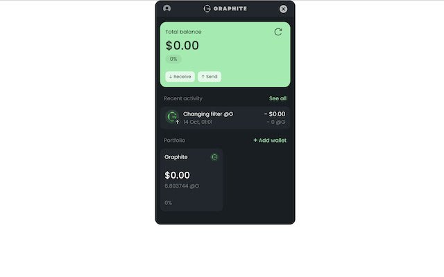 کیف پول گرافیت از فروشگاه وب Chrome با OffiDocs Chromium به صورت آنلاین اجرا می شود