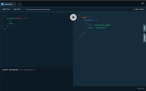 GraphQL Playground Chrome Extension  from Chrome web store to be run with OffiDocs Chromium online