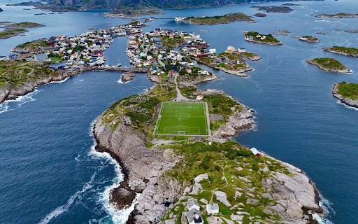Grass field on the island  from Chrome web store to be run with OffiDocs Chromium online