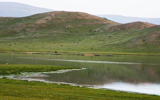 Grass hills and lakes  from Chrome web store to be run with OffiDocs Chromium online