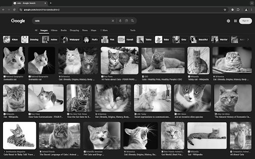 Grayscaler  from Chrome web store to be run with OffiDocs Chromium online