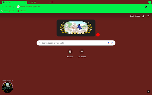 Green  Brown  from Chrome web store to be run with OffiDocs Chromium online