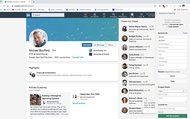 Greenhouse Prospecting  from Chrome web store to be run with OffiDocs Chromium online