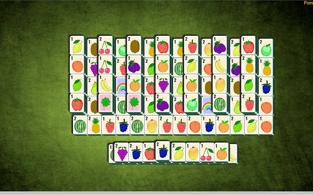 Green Mahjong  from Chrome web store to be run with OffiDocs Chromium online