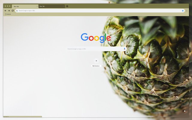 Green pineapple  from Chrome web store to be run with OffiDocs Chromium online