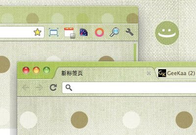 Chrome ウェブストアの Green Pop テーマを OffiDocs Chromium online で実行