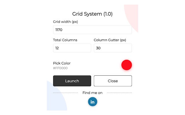 OffiDocs Chromiumオンラインで実行されるChrome WebストアのGrid System