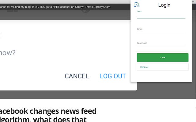 Grobyk.com Easy stick  from Chrome web store to be run with OffiDocs Chromium online