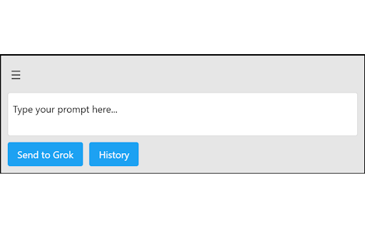 Grok Prompt Overlay  from Chrome web store to be run with OffiDocs Chromium online