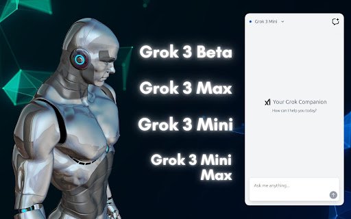 Grok Sidebar  from Chrome web store to be run with OffiDocs Chromium online