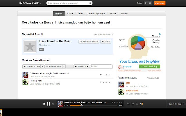 Skróty klawiaturowe Grooveshark ze sklepu internetowego Chrome do uruchamiania z OffiDocs Chromium online