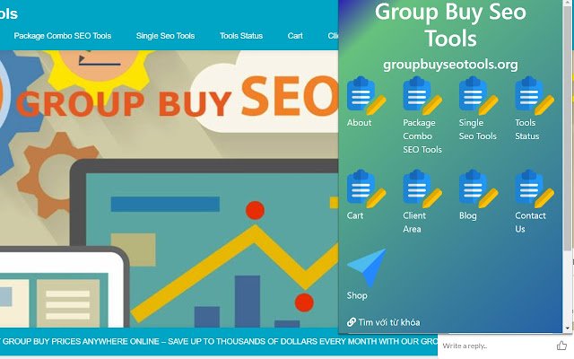 Group Buy Seo Tools  from Chrome web store to be run with OffiDocs Chromium online