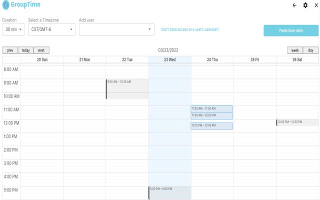 Chrome 网上商店的群组时间扩展将与 OffiDocs Chromium 在线运行