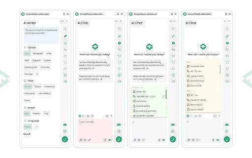 Growstack Inc  from Chrome web store to be run with OffiDocs Chromium online