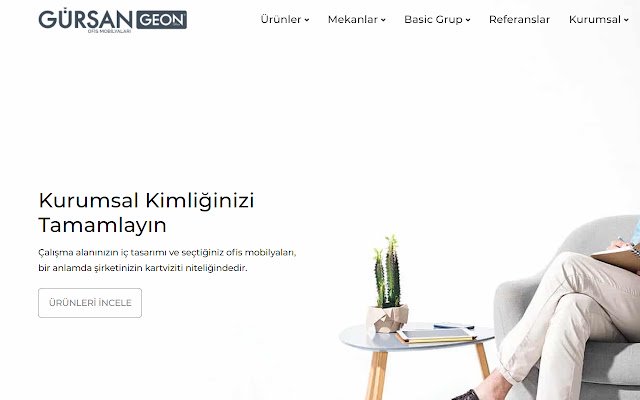 Gürsan Mobilya de la boutique en ligne Chrome sera exécuté avec OffiDocs Chromium en ligne