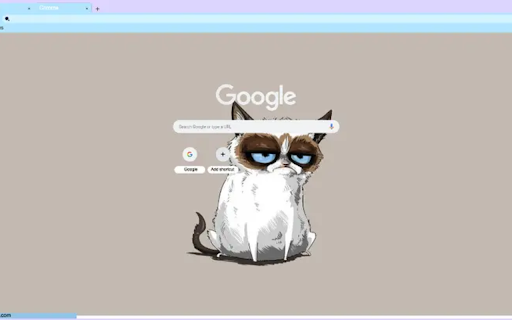 GRUMPY cat  from Chrome web store to be run with OffiDocs Chromium online