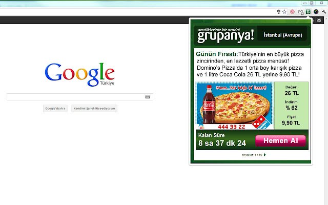 Grupanya Fırsatları  from Chrome web store to be run with OffiDocs Chromium online