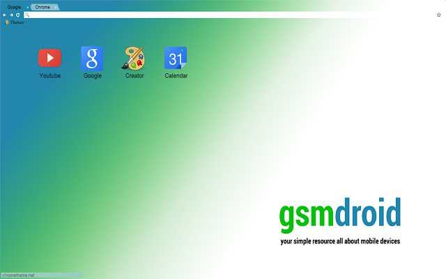 gsmdroid de la boutique en ligne Chrome doit être exécuté avec OffiDocs Chromium en ligne