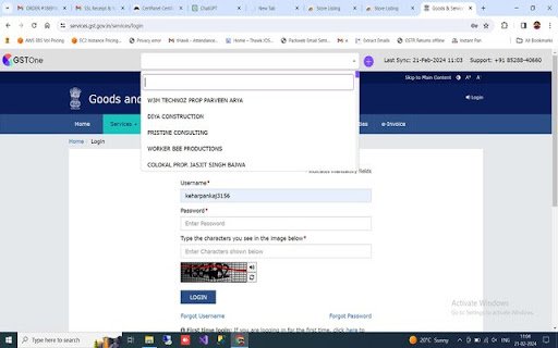 GSTOne from Chrome web store to be run with OffiDocs Chromium online GSTOne from Chrome web store to be run with OffiDocs Chromium online