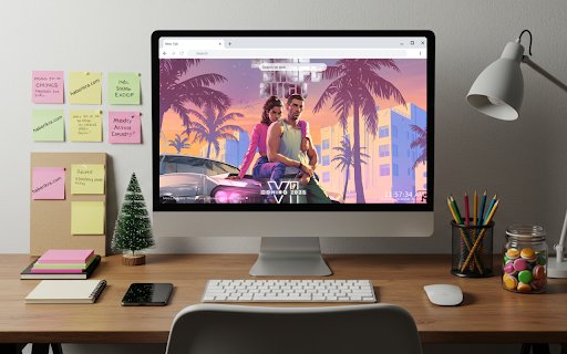 GTA 6 Grand Theft Auto VI Live Wallpaper  from Chrome web store to be run with OffiDocs Chromium online